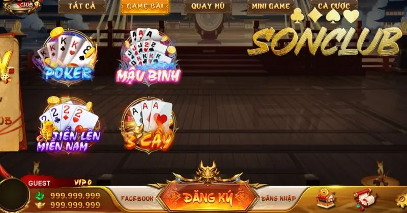 Game bài Sonclub truyền thống